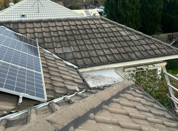roof repair East Melbourne — Royce Roofing crew rebed and repoint job